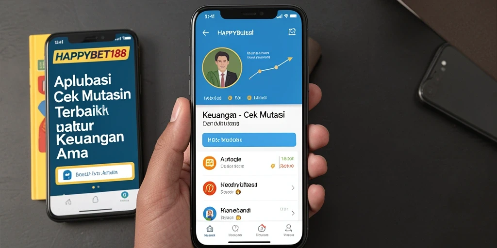 Antarmuka aplikasi HAPPYBET188 menampilkan riwayat mutasi dengan jelas.
